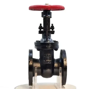 DN50-DN200 Ductile Iron Flange Gate Valve Handwheel Manual Operated Water Pipe Z41T 16Q Model Medium Temperature