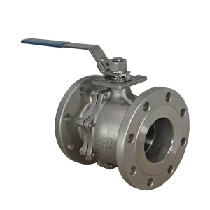 DN50-DN600 Stainless Steel Full-Bore Flanged Ball Valve with 2-Piece CS or Stainless Steel Body Class 150/300