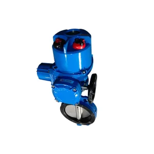 DN50 Electric Actuator for Butterfly Valves Motorized Valve Actuator