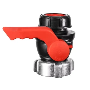 DN50 Manual Ball Valve for IBC Tank and Container OEM Customizable Plastic Body Threaded Connection CE Certified