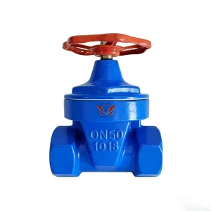 DN50 Threaded Resilient Seated Gate Valve Ductile Iron NPT BSPT Gate Valve for Water Supply Plumbing Building Pipeline