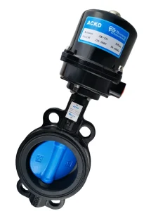 DN50~DN800 Ductile Iron Resilient Seated Planetary Gear Drive On Off Type Large Diameter Electric Butterfly Valve for Water