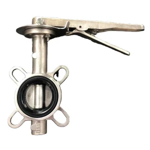 DN65 2.5-inch Manual Butterfly Valve for Water SS304 Normal Temperature General Application