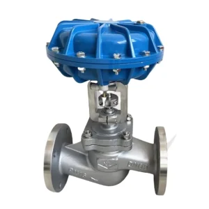 DN65 Pneumatic Shut off Valve Control Valve Air Quick Operated DIN Standard Fesigned for Steam Dyeing with Diaphragm Actuator