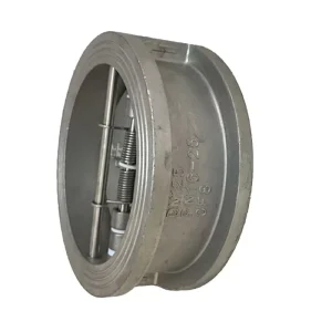 DN65 SS304 Double Plate Check Valve Manual EPDM Sealing Normal Temperature Water