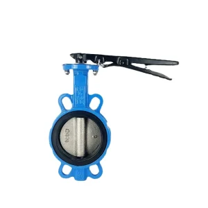 DN80 Ductile Iron Double Eccentric Butterfly Valve for Steam Boilers
