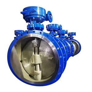 DN80 PN40 Monel Stem Streamlined Disc Triple Offset Stainless Steel Butterfly Valve for Power Plant