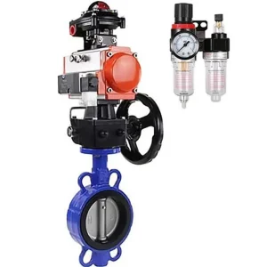 DNOVA Butterfly Valve Cast Iron QT450 Interflange (threaded Lugs) 16 Bar Manual WBV1631N 2W Fb H 63
