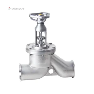 DONJOY 2.5 Inch Globe Regulator Valve Sanitary Stainless Steel Customizable OEM Support Globe Type Control Valve