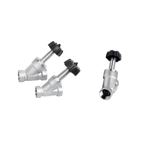 DONJOY Manual Sanitary Angle Seat Valve 2 2 way Angle Seat Valve Angle Seat Valve