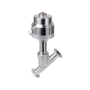 DONJOY Sanitary Pneumatic 1 Inch Angle Seat Valve Aluminum Alloy Pneumatic Actuator Angle Seat Valve