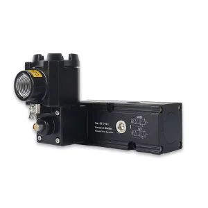 DQ Two-Position Five-Way Reversing Valve Actuator Solenoid Valve DC24V/AC220V Explosion-Proof