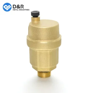 D&R Factory Price 3/8″ & 1/2″ Brass Automatic Exhaust Valve Air Vent & Water Heater Pressure Relief Valve OEM Customizable