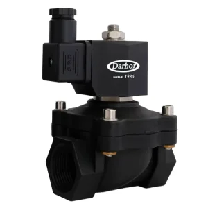 DW51 P 25 Normally Closed DN25 Magnetic Diaphragm Plastic 1 Inch Water Solenoid Valve 12V