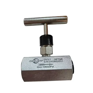 DY3-1 Hydraulic Shutoff Valve High Pressure 70 MPa Check Valve Manual Hydraulic Stop Valve Flow Regulation