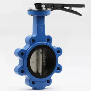 Dead End Service Lug Butterfly Valve PN16 Ductile Iron GGG50 Resilient Seat EPDM Flanged Manual Operation Sluice Valve