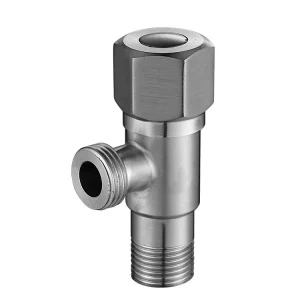 Deao American Household Essential Stainless Steel Extended Hexagonal Wheel Angle Valve