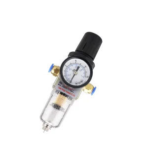 Dental Air Pressure Reducing Valve Filter Regulator Compressor Gas Pressure Gauge for Dental Chair Unit Turbine Use