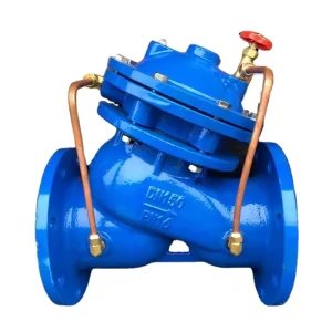 Diaphragm Pressure Relief Valve Flanged Connection Overpressure Protection for Water Pipeline and Industrial Systems