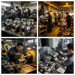 Die Casting Services With CNC Finishing for Water Pump Valve Impeller Machinery Parts Metal Fabrication