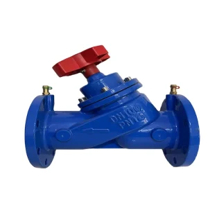 Digital Hydraulic Balance Control Valve with Automatic Flow Adjustment