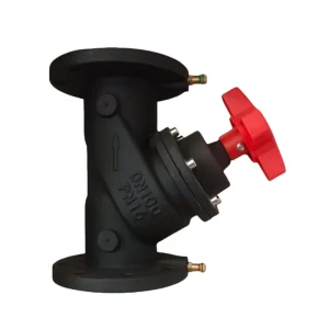 Digital Lock Static and Dynamic Balancing Valve Water HVAC Flow Regulating Control Valve with Hydraulic Power 4-Inch Port Size
