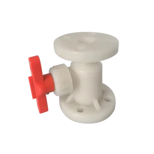 Din standard 2 inch flanged end manual ball valve