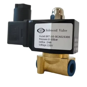 Direct Acting Stainless Steel 24V 220V 2.5mm-6.0mm Solenoid Valve 1/4″ 3/8″ 2 Position 2 Way for Air Pneumatic Parts