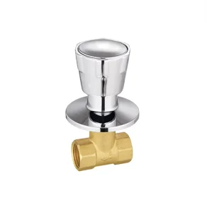 Direct Sales Manufacturer Brass Manual Switch Stop Valve Water Shutoff Valves DT DT0525 1 2″ Port 3 Year Warranty