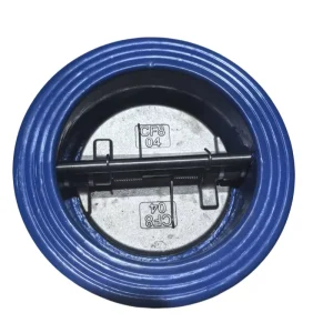 Directly Manufactured Ductile Iron Butterfly Muffler Check Valve Manual Power