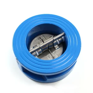 Dn50 2″ PN10 PN16 Ductile Iron Double Disc Single Way Double Check Clamp Flap Metal Check Valve