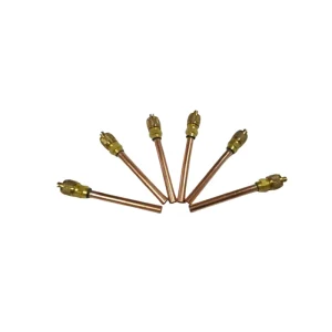 Donevf Access Service Valve High Quality Air Conditioning Spare Part 1 4″ Brass Needle for Refrigeration with 1 Year Warranty