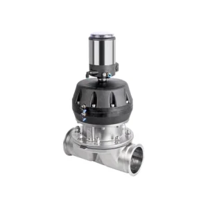 Donjoy Stainless Steel Sanitary Pneumatic Valves Chemical Pharmacy Cosmetics Plastic Pneumatic Diaphragm Control Valve