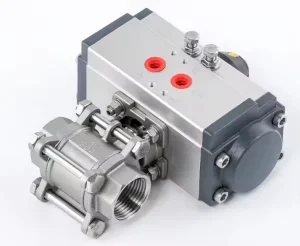 Double Acting Pneumatic Rotary air Actuators Ball Valve Spring Return Horizontal Pneumatic Actuator
