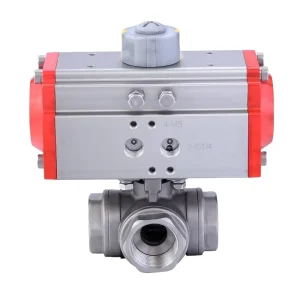 Double Acting Pneumatic Valve Actuator for Pneumatic OEM Customizable Precise Control