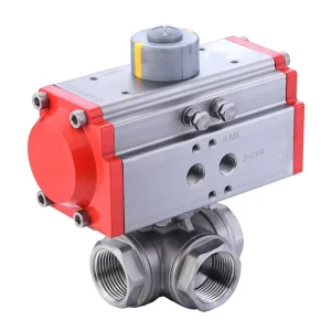 Double-Acting and Single-Acting Pneumatic Rotary Actuator for Butterfly and Ball Valves