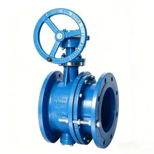 Double Eccentric Butterfly Valve Manual Soft Seal Telescopic Type OEM Available Water 3in 12in Port Size
