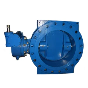 Double Eccentric butterfly Valve with Gearbox and Handwheel DN200 DN2000 Ductile Iron Body EPDM Seat PN10 16 Face Face En558 S13