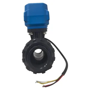 Double Union Type Q911F-10S Plastic Actuated Valve for Industrial Irrigation Systems 1.6Mpa Electric Ball Valve