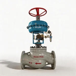 Drain Type Pneumatic Control Valves with Diaphragm Actuator 4 20mA Digital Smart Positioner for Water Pressure Regulating