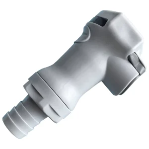 Dripless Quick Release Fitting PP Plastic Connector with Check Valve for Chemical Lab Printer 1/2 Hose Barb