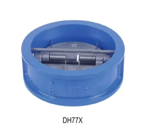 Dual Disc Wafer Check Valve DN50 DN600 PN16 Non Return Double Door DH77X