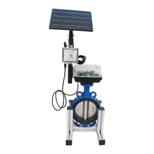 Ductile Cast Iron IoT Smart Irrigation Butterfly Valve PLC 4G WiFi LoRa Remote Control for Farm Garden Aquarium