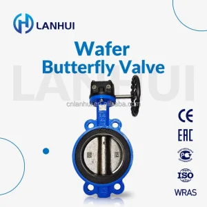 Ductile Iron Butterfly Valve GGG50 Body For Clean Water System