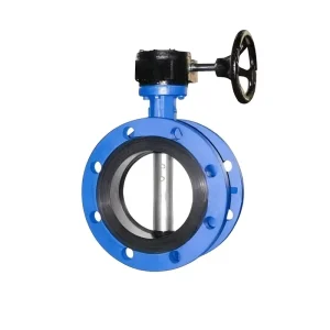 Ductile Iron Butterfly Valve Wafer Type DI Butterfly Valve Strong Sealing Performance for Industrial Systems