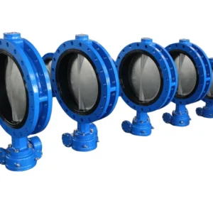 Ductile Iron Cast Steel EPDM Seated Electric Motorized Butterfly Valve with Rubber Sleeve Pneumatic Actuator Available