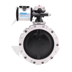 Ductile Iron Dust Proof Pneumatic Butterfly Valve High Performance Products in the Butterfly Valve Category