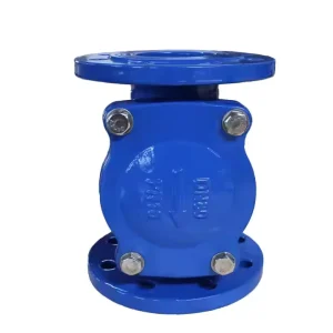 Ductile Iron Flanged Rubber Flapper Swing Check Valve H44X Non Return Valve for Water Supply Pipeline