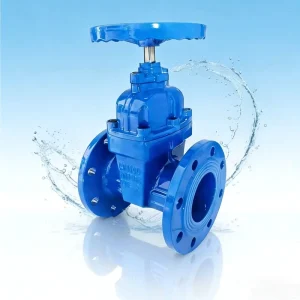 Ductile Iron Grey Iron Soft-Seal Flange Gate Valves for Industrial Water Pipelines