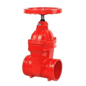 Ductile Iron Groove Gate Valve with Copper Core Signal Soft Sealing Non-Rising Stem for Firefighting Water System Z85X-16Q